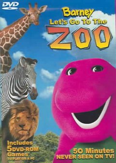 Barney. Let's go to the zoo  Cover Image