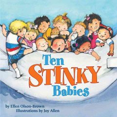 Ten stinky babies  Cover Image