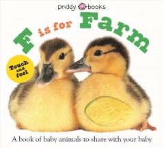 F is for farm : touch-and-feel  Cover Image