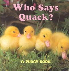 Who says quack?. Cover Image