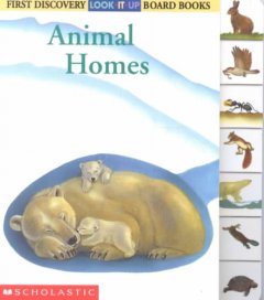Animal homes  Cover Image