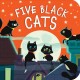 Go to record Five black cats