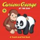 Go to record Curious George at the zoo : a touch and feel book.